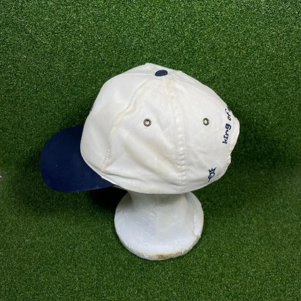Vintage 1999 Warner Bros Studio Store Taz Golf Hat King of Swing Snapback Cap